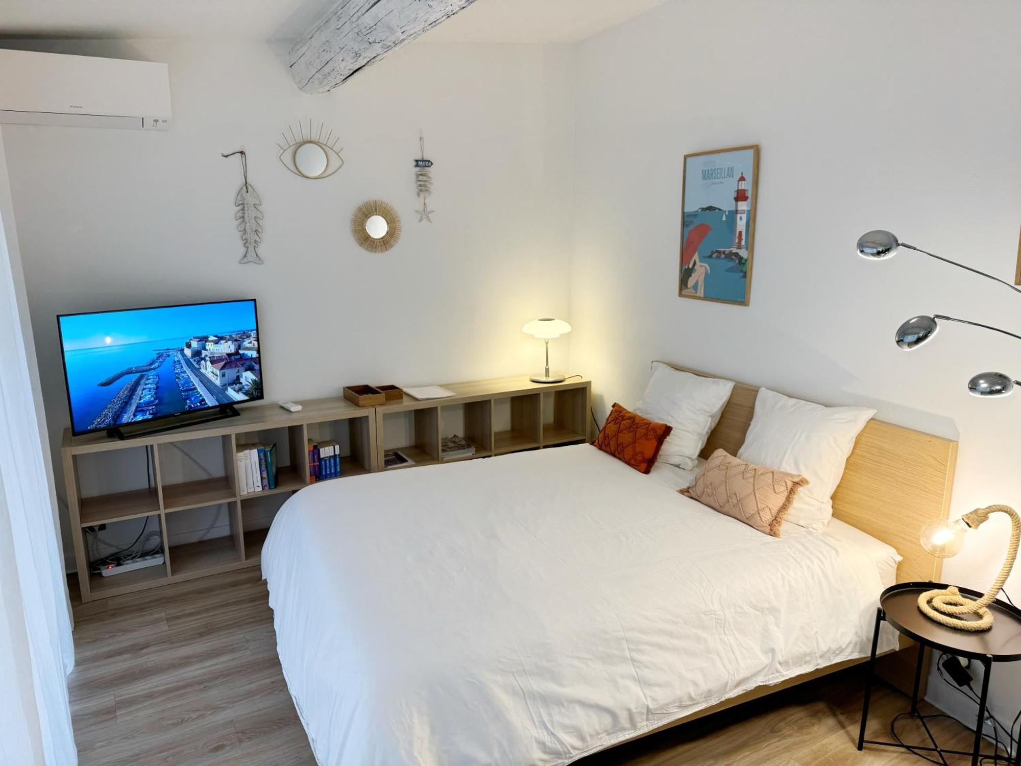 Charmant Studio Climatise A 200M De La Plage 梅兹 外观 照片