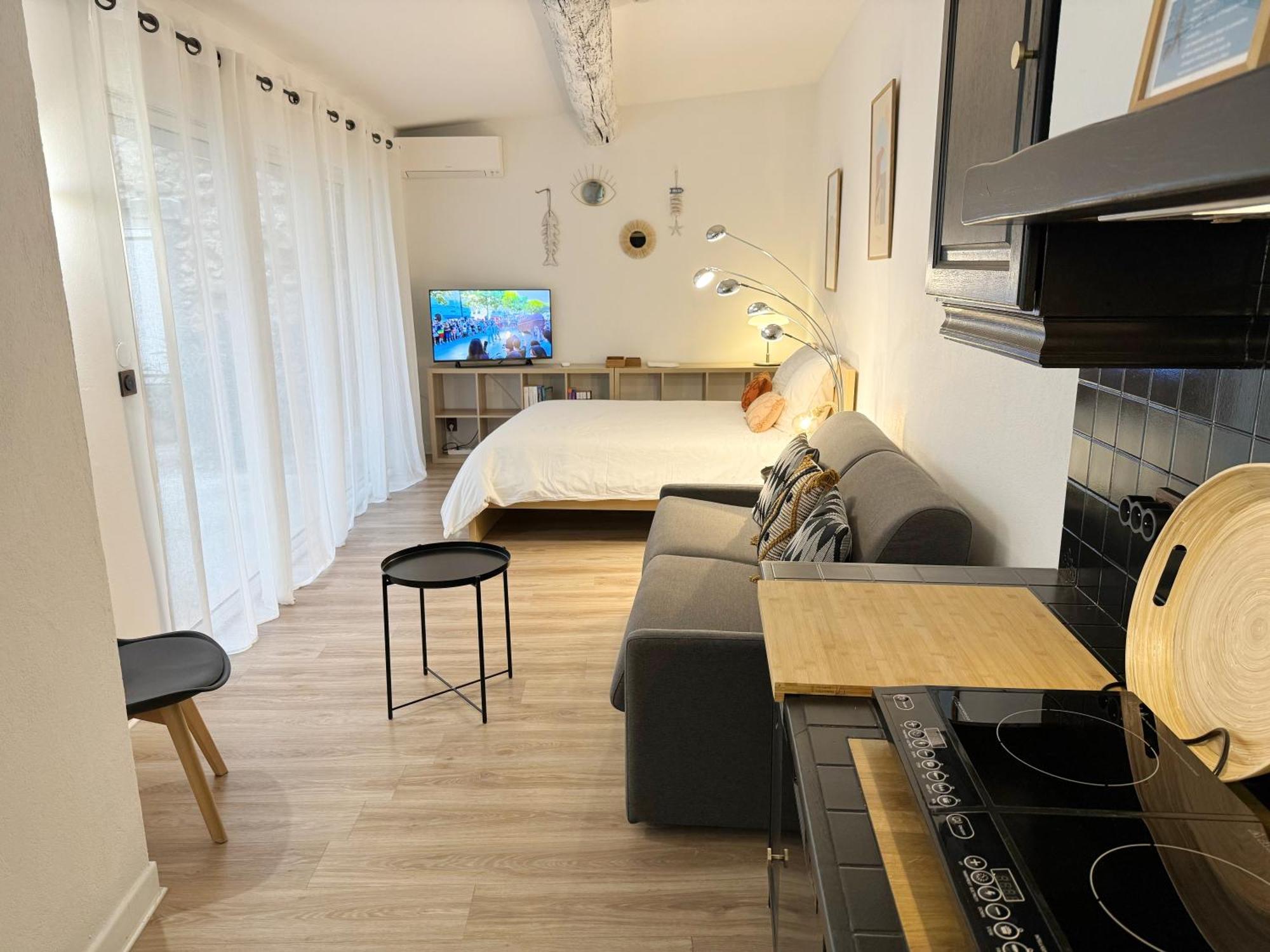 Charmant Studio Climatise A 200M De La Plage 梅兹 外观 照片